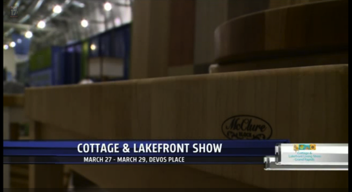 mcclure-tables-fox-17-interview McClure Featured On FOX 17 At The Cottage & Lakefront Living Show