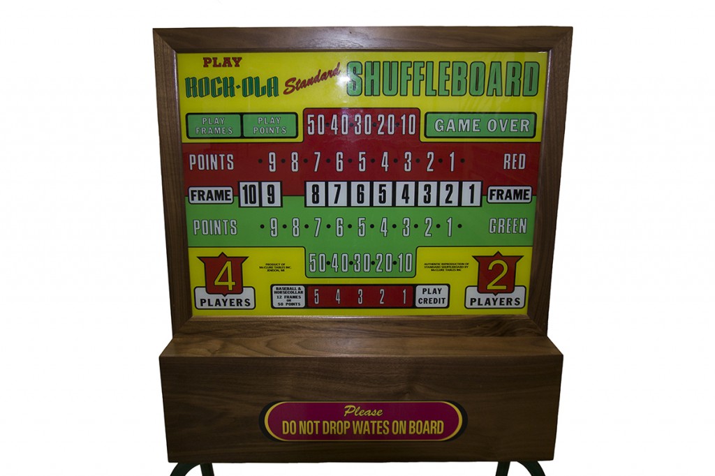 Rock-Ola Shuffleboard Table Score Unit