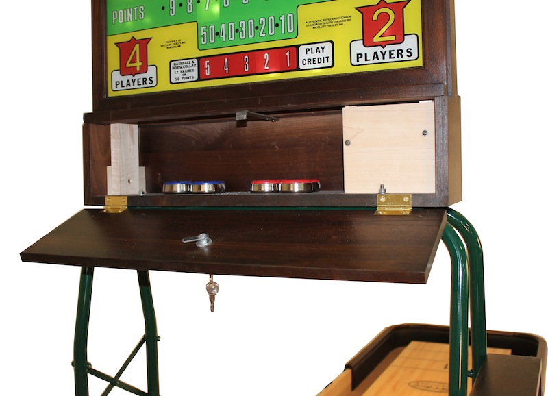 Shuffleboard Table Rock-Ola Score unit