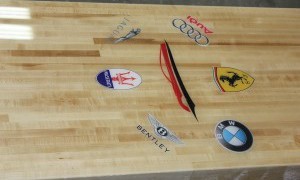 Custom-Logo-Shuffleboard-Racing-Car