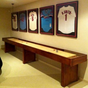 A Sleek Man Cave For Your Basement Featuring A Classy