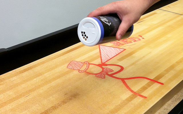 123 Shuffleboard Table Cleaner