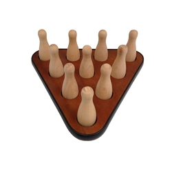 Shuffleboard Bowling 10 Pin Set