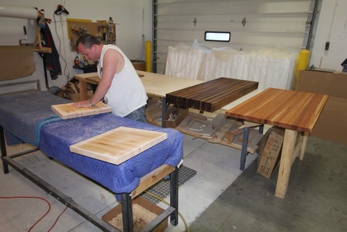15 The Making of a Butcher Block Countertop