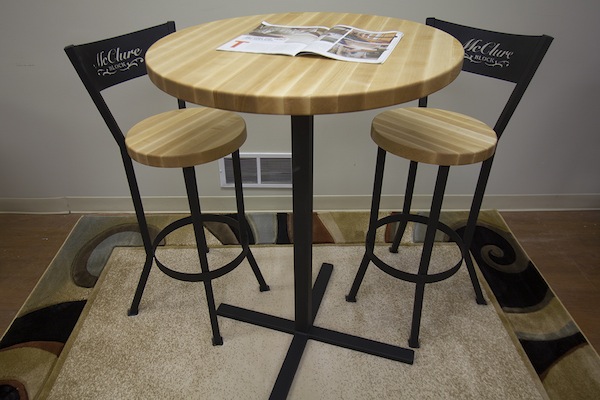 Pub-Table-Set Dine In Style With McClure’s Beautiful Handcrafted Dining Tables