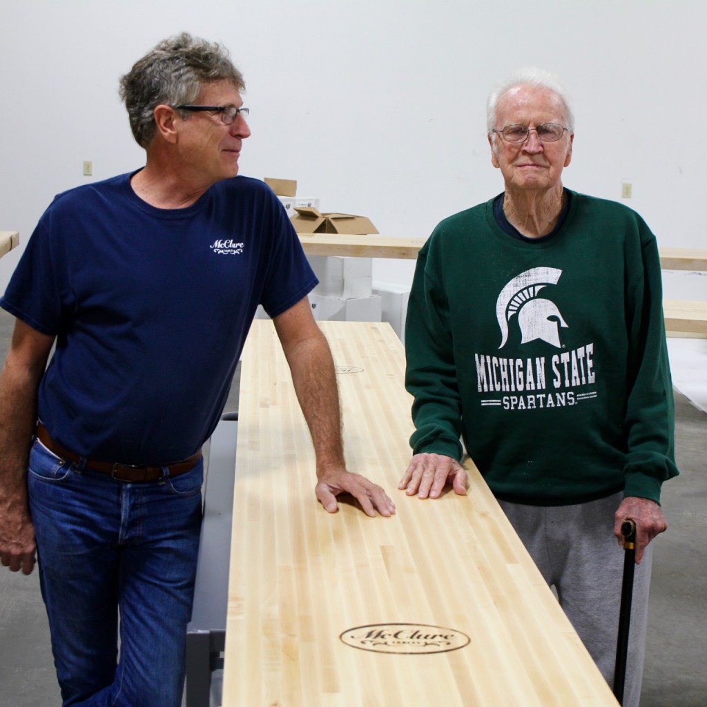 shuffleboard table factory