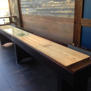 Shake Shack Shuffleboard Table by McClure