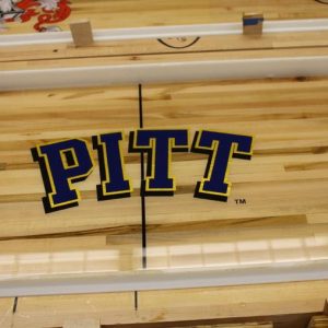 Univ of Pittsburgh Shuffleboard Table by McClure