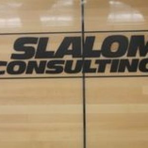 Slalom Consulting Logo Shuffleboard