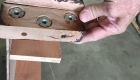 <b>Leg Mount Blocks are screwed and glued on to top plate</b>