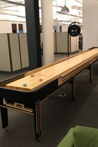 We Installed a Shuffleboard in the Middle of an Office